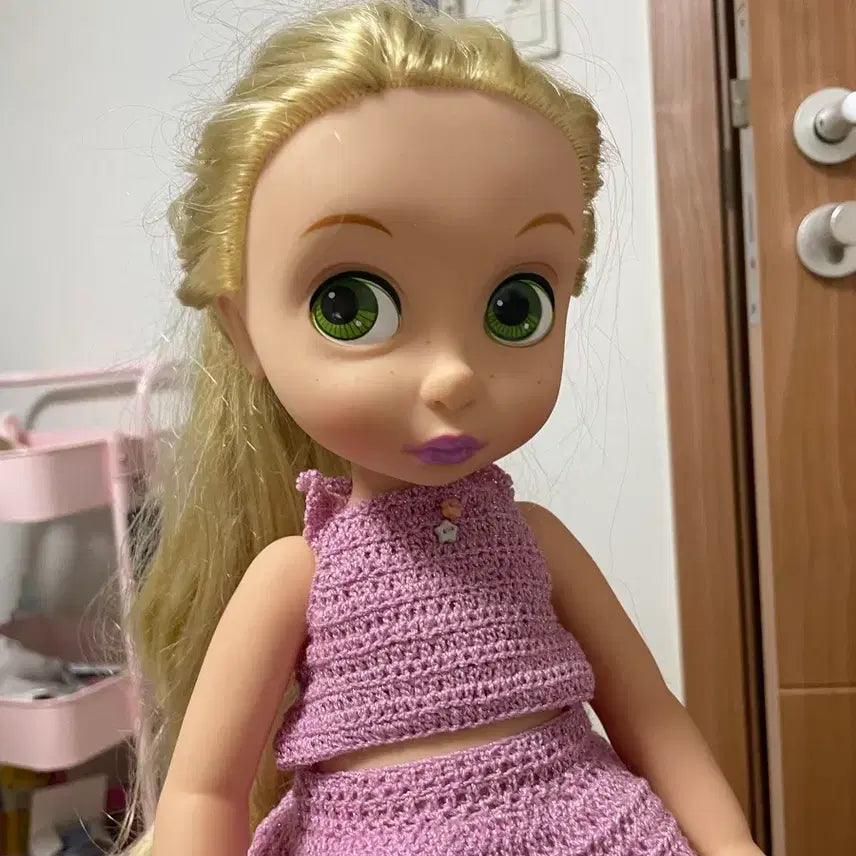 [BUNJANG] Disney Authentic Rapunzel Baby Doll / 디즈니 정품 라푼젤 베이비돌