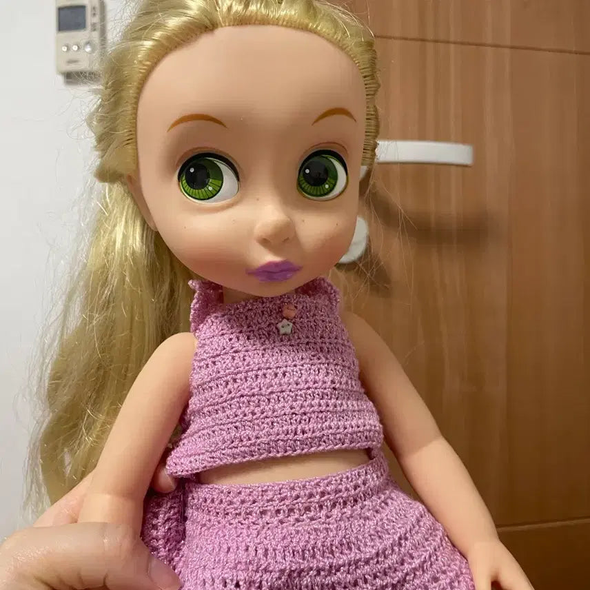 [BUNJANG] Disney Authentic Rapunzel Baby Doll / 디즈니 정품 라푼젤 베이비돌