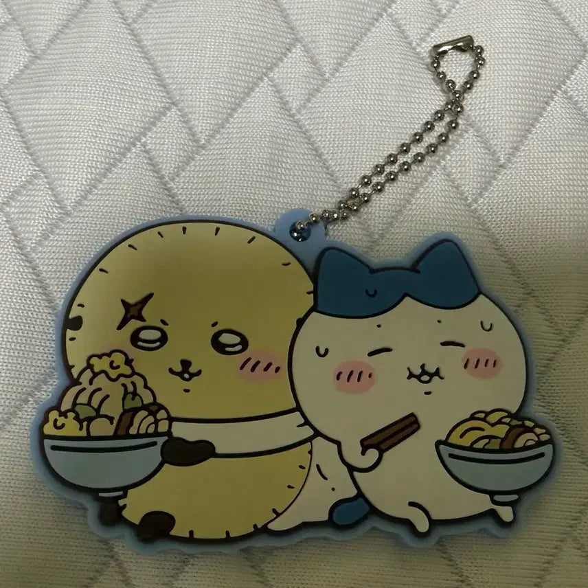 [BUNJANG] Chiikawa Hachiware &amp; Rakko-san Character Keyring / 치이카와 키링