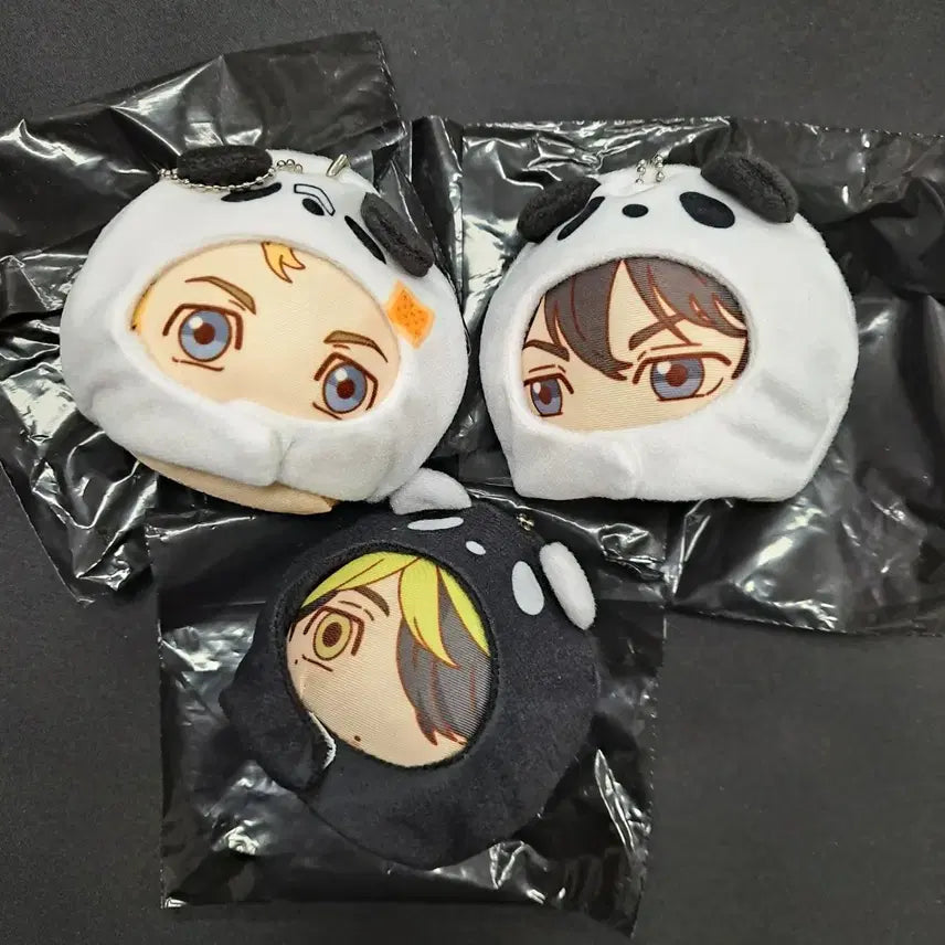 [BUNJANG] Tokyo Revengers Panda Manjuu Plush Doll Bundle Set / 일괄) 도쿄리벤저스 도리벤 판다 만쥬 인형 누이 타케미치 나오토 카즈토라