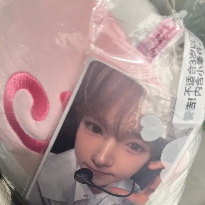 [BUNJANG] NCT WISH Sakuraya Face Cushion Medium Plush Photocard / 엔시티위시 페이스 쿠션 미디엄 플러시 쿠션 사쿠야 포카