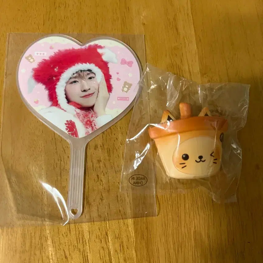 [BUNJANG] NCT WISH YUSHI Squishy Mini Uchiwa Bundle Set / 엔시티위시 유우시 스퀴시 미니우치와 일괄