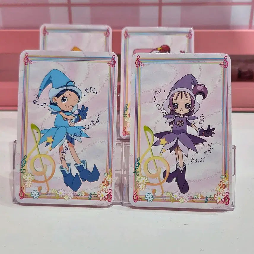 [BUNJANG] Ojamajo Doremi Doremi V Square Pop-up Cafe Collaboration Photocard &amp; Can Badge / 판매/교환)꼬마마법사레미 도레미 브이스퀘어 팝업 콜라보카페 포카 캔뱃지