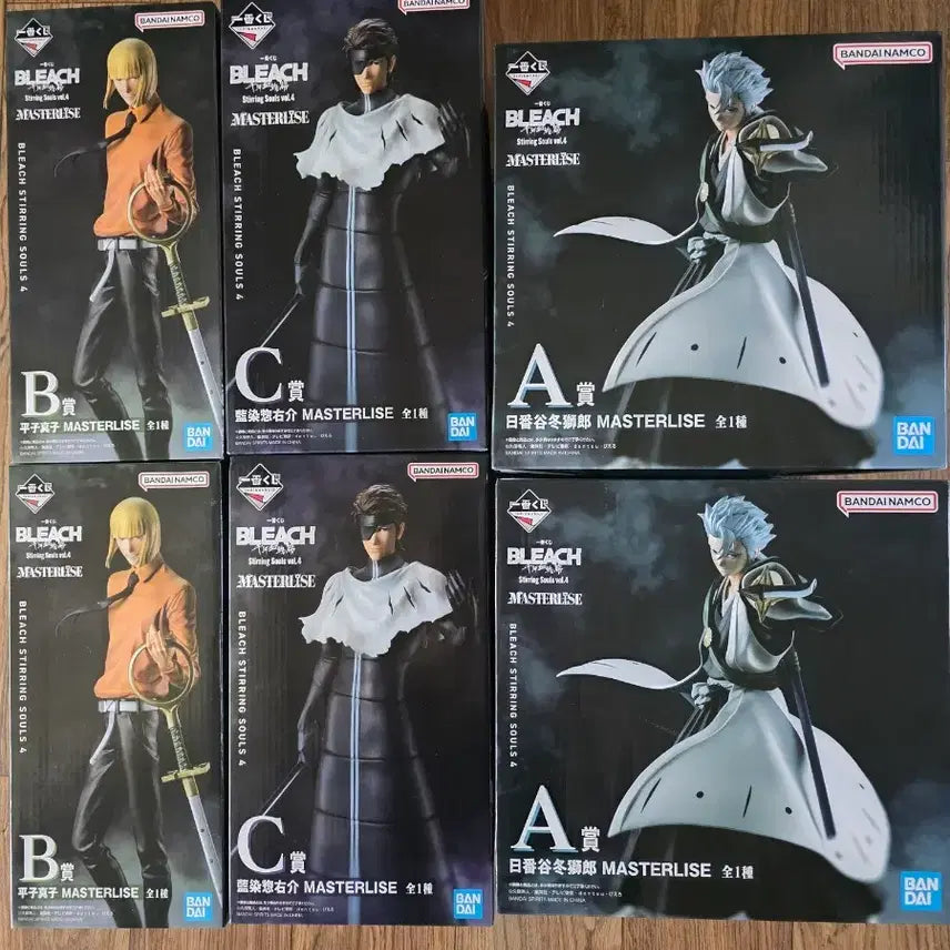 [BUNJANG] Ichiban Kuji Bleach A, B, C Prize Set Sealed / 제일복권 블리치 쿠지 A, B, C상 일괄셋트 미개봉현물