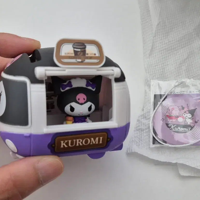 [BUNJANG] Sanrio Food Truck Series Kuromi Sticker Bundle Set / 산리오 푸드트럭 시리즈 쿠로미, 스티커 일괄