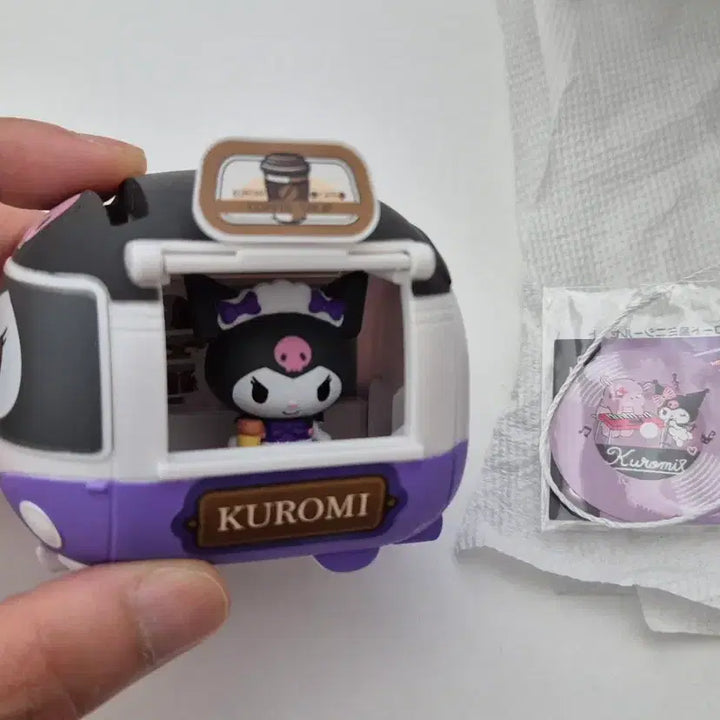 [BUNJANG] Sanrio Food Truck Series Kuromi Sticker Bundle Set / 산리오 푸드트럭 시리즈 쿠로미, 스티커 일괄
