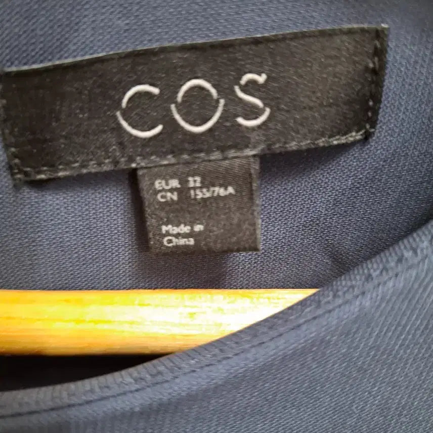 [BUNJANG] COS Navy Pleated Long Dress / COS 원피스 네이비