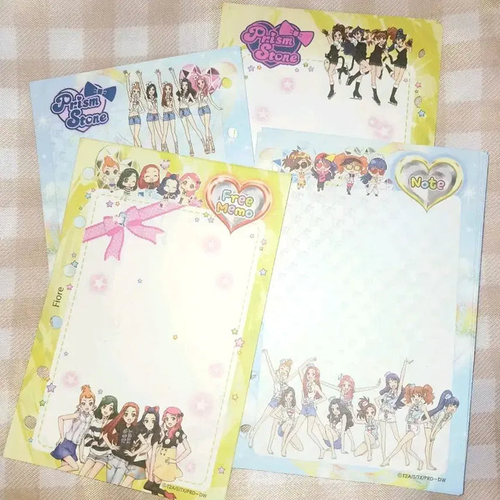 [BUNJANG] Jewelpet 6-Hole Binder Inserts (Classic Stationery) / 꿈의 보석 프리즘스톤 꿈보프 6공 육공 다이어리 속지 내지 고전문구