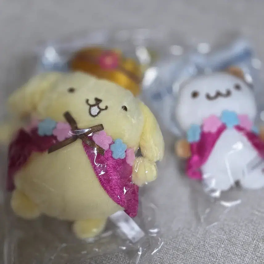 [BUNJANG] Pompompurin 30th Anniversary Kuji Mascot Muffins &amp; Pompom Bundle Set / (일괄) 바로 발송 가능 폼폼푸린 30주년 쿠지 마스코트 머핀 &amp; 폼폼