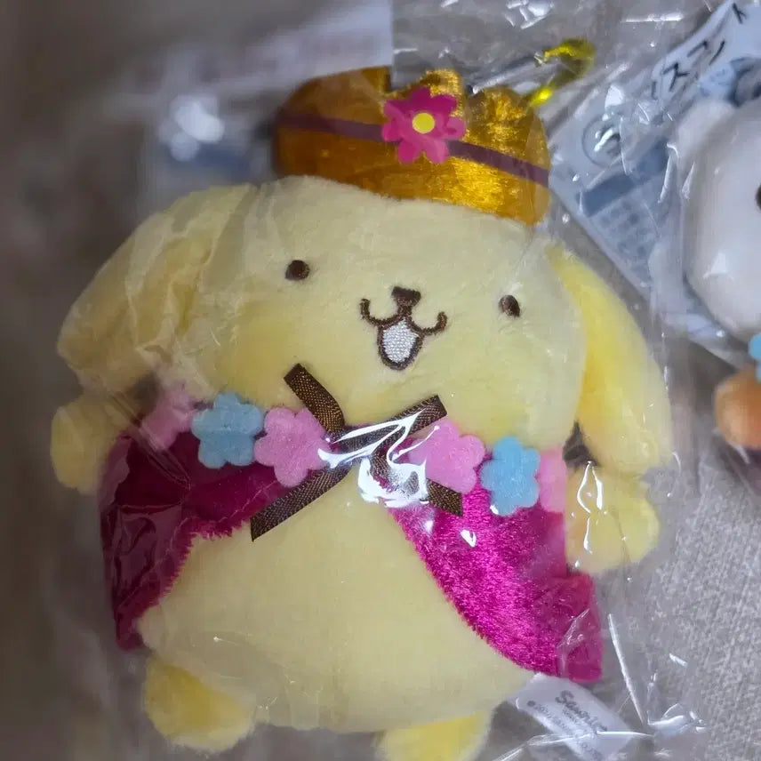 [BUNJANG] Pompompurin 30th Anniversary Kuji Mascot Muffins &amp; Pompom Bundle Set / (일괄) 바로 발송 가능 폼폼푸린 30주년 쿠지 마스코트 머핀 &amp; 폼폼