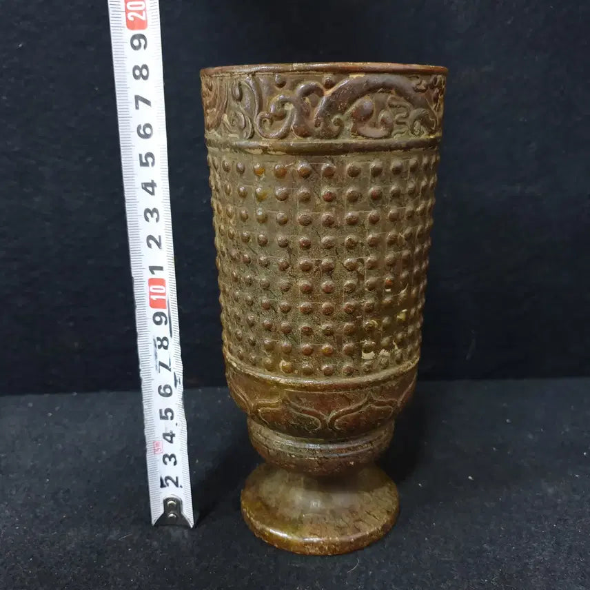 [BUNJANG] Chunqiu Period Jade Cup / (수원만물)출토 통옥 화전옥 옥잔