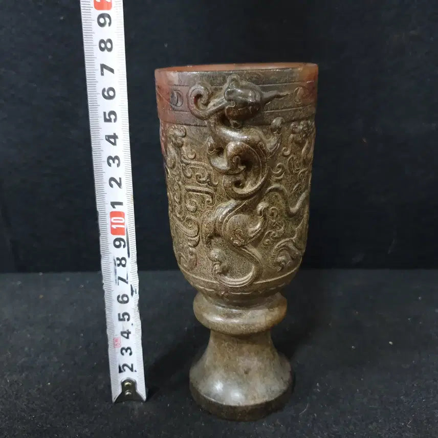 [BUNJANG] Spring and Autumn Period Huatian Jade Jade Cup / (수원만물)출토 춘추시기 화전옥 옥잔