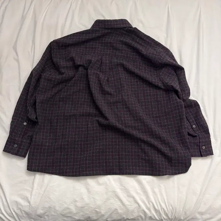 [BUNJANG] Our Legacy Borrowed BD Shirt Sophomore Check Rural Wool Size 46 / [L~XL] 아워레가시 보로우드 BD 셔츠 소포모어 체크 루럴 울 [46