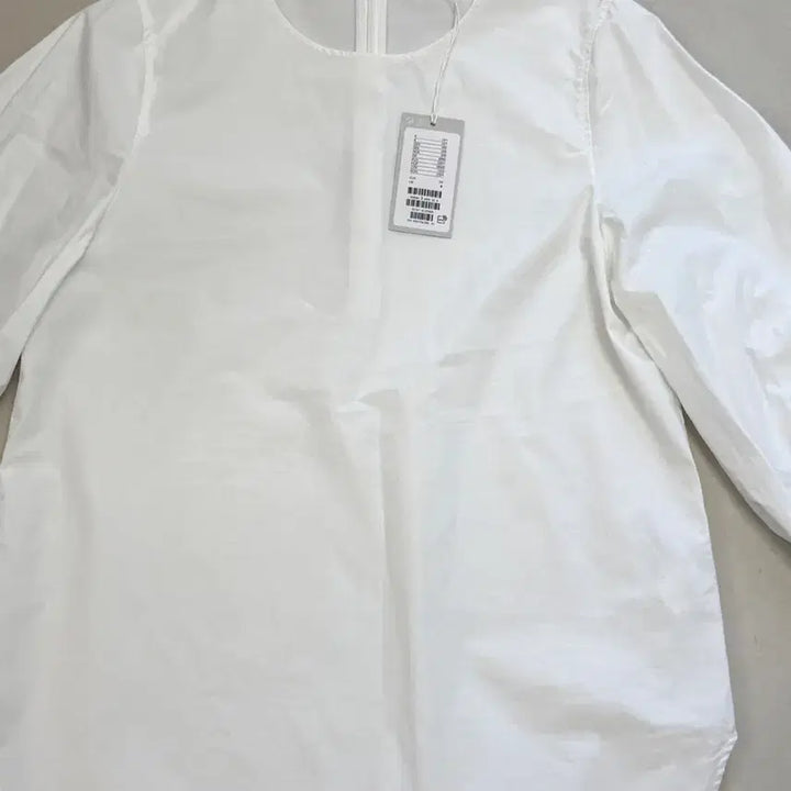 [SOLD OUT] 코스 노카라 라운드 셔츠 화이트