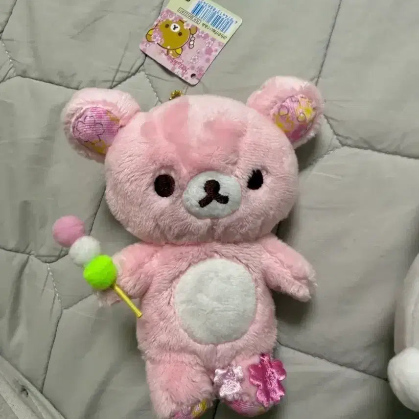 [SOLD OUT] 리락쿠마 당고 벚꽃 사쿠라 마스코트 인형