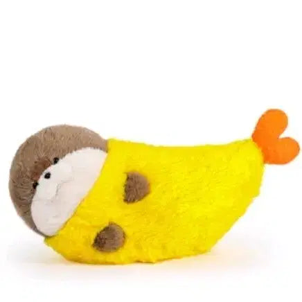 [BUNJANG] Vintage Shrimp Tempura Otter Plush Doll (Approx. 70cm) / 빈티지인형 / 수달인형 /새우튀김 수달인형