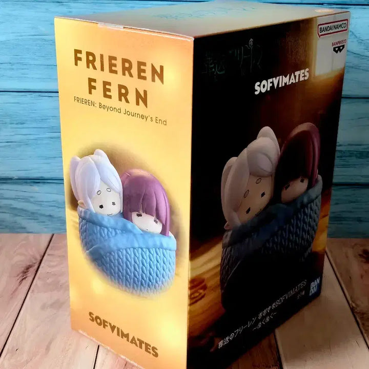 [BUNJANG] Sousou no Frieren BIG Sofubi Mate Freeren &amp; Fern Cozy Figure (Sealed) / (미개봉) 장송의 프리렌 피규어 BIG 소프비메이트 포근포근 피규어