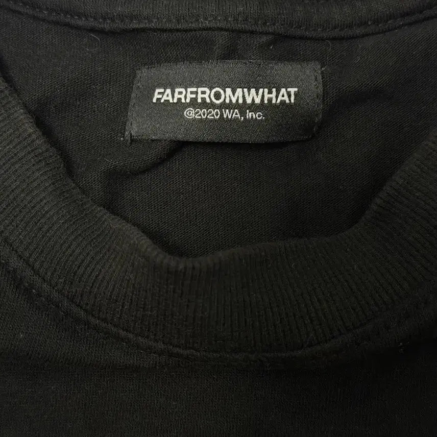 [BUNJANG] FROMWITH Archive Short-Sleeve T-Shirt Size 1 / 파프롬왓 파아카이브 반팔 1사이즈