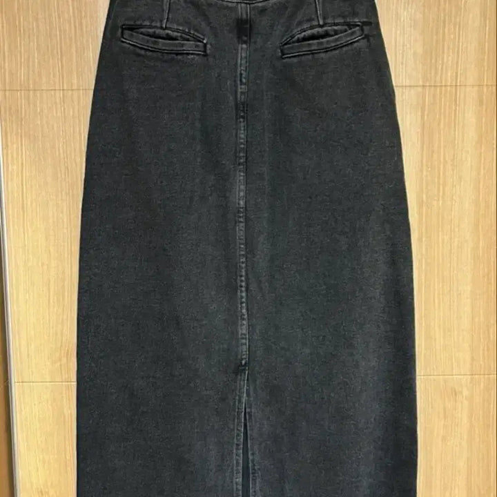 [BUNJANG] Black Denim Skirt / 흑청치마