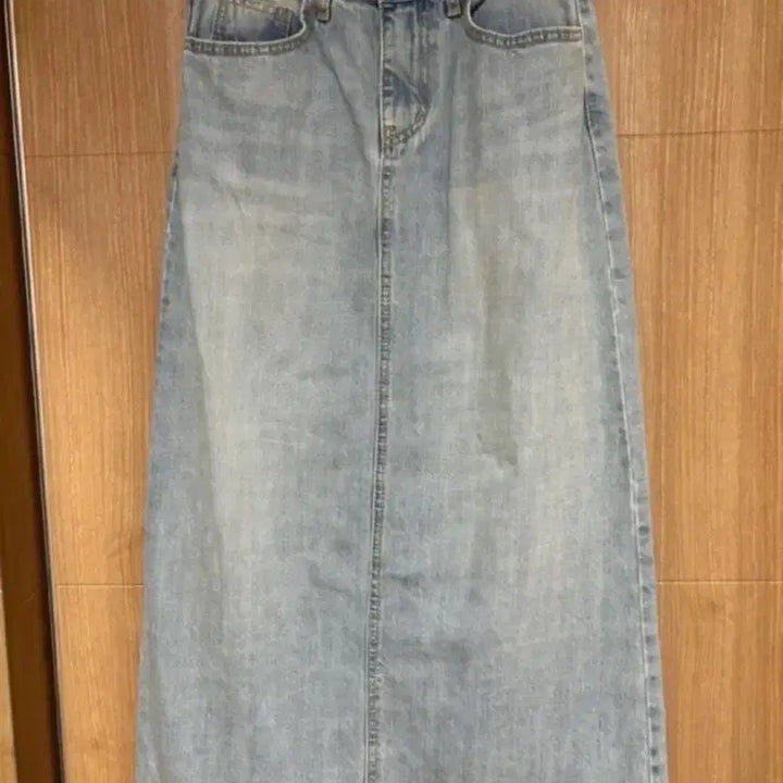 [BUNJANG] Light Blue Denim Skirt / 연청치마