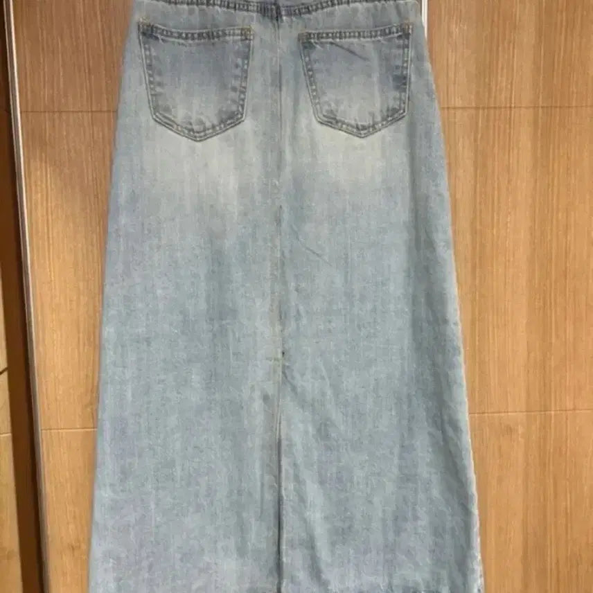 [BUNJANG] Light Blue Denim Skirt / 연청치마