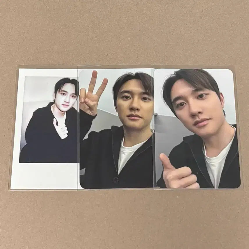 [BUNJANG] EXO D.O. Kyungsoo Re;verse Lucky Draw Photocard Bundle Set / 엑소 디오 도경수 리버스 특전 미공포 럭드 포카 폴라 일괄 양도