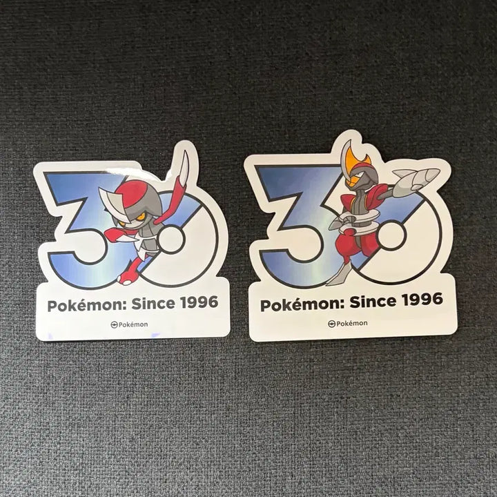 [BUNJANG] Pokemon 30th Anniversary Logo Sticker Zamungkal, Jeolgalcham Set / 한국한정] 포켓몬 30주년 로고 스티커 자망칼 절각참 세트