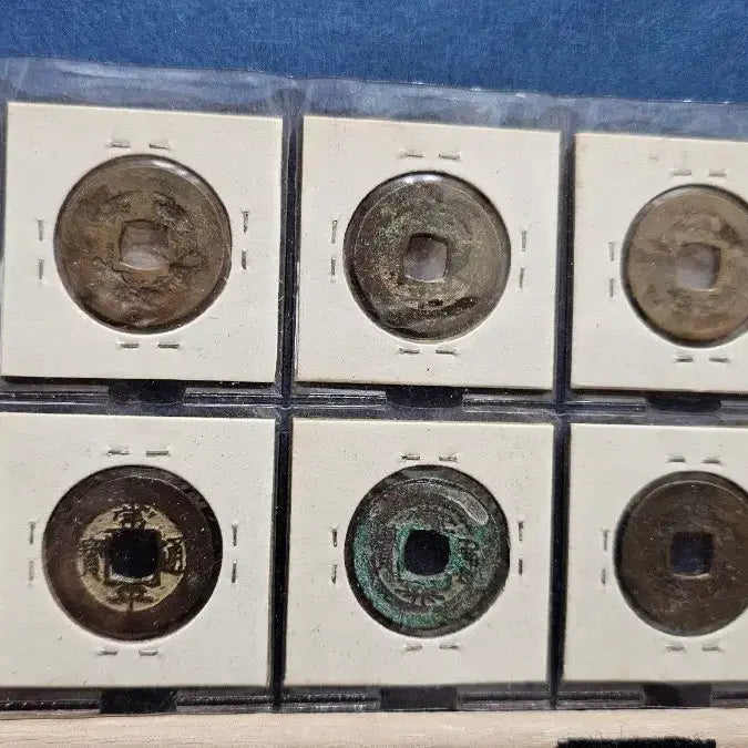 [BUNJANG] Joseon Dynasty Sangpyeong Tongbo 10 Types Complete Set / 조선시대 상평통보 당일전 1번~10번호순  10종 완세트 엽전 주화 동전