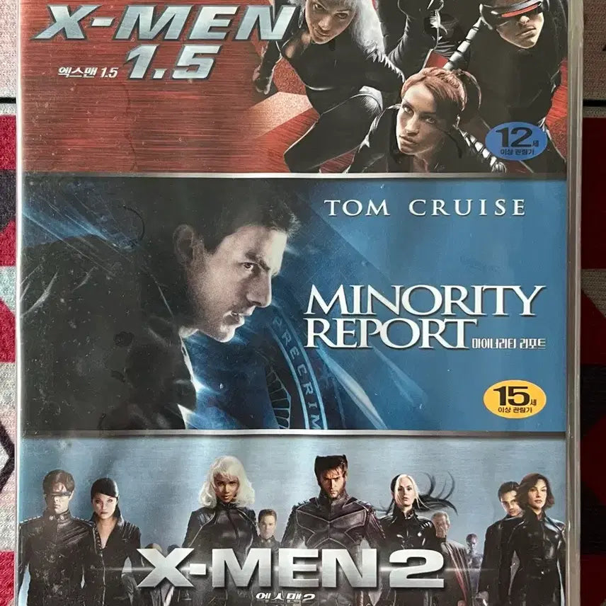 [BUNJANG] X-Men 1.5, Minority Report, X-Men 2 DVD Set / 엑스맨 1.5/마이너리티 리포트/엑스맨 2 DVD 세트