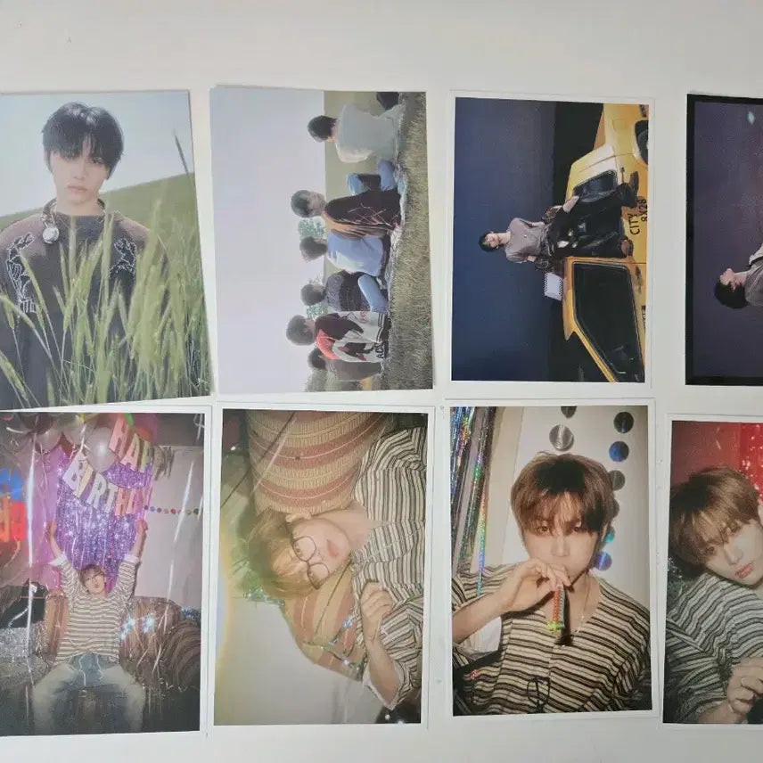 [BUNJANG] Bonecdo Taesan Official Goods &amp; Album Inserts Bundle Set / (사진4장일괄)보넥도 태산 공굿,앨범부속지류들