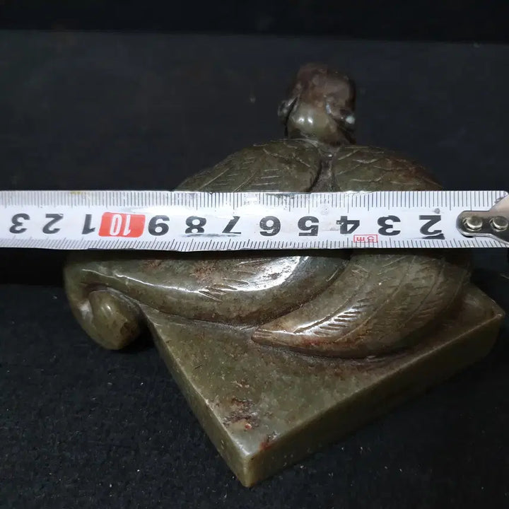 [BUNJANG] Excavated Spring and Autumn Period Huatian Jade Seal / (수원만물)출토 춘추시기 화전옥 옥새