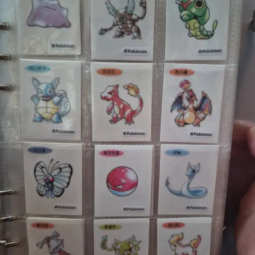 [BUNJANG] Pokemon 30th Anniversary Artwork Special Sticker / 30주년 아트웍 스페셜 띠부씰 교환합니다