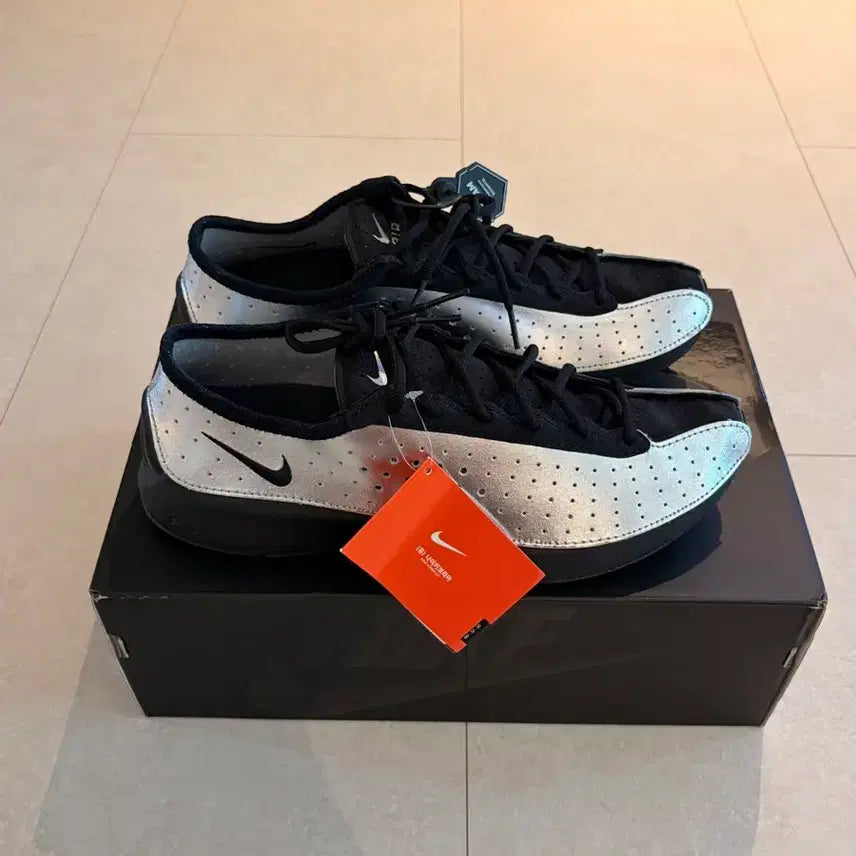 [BUNJANG] Nike Air Superfly Metallic Silver/Black Running Shoes / 나이키 에어 슈퍼플라이 메탈릭 실버/블랙 색상 판매