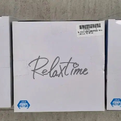 [BUNJANG] Re:Zero Starting Life in Another World Relax Time Rem &amp; Ram Figures (Set of 3) / Re:제로부터 시작하는 이세계생활 Relax time 레무/람 피규어 3