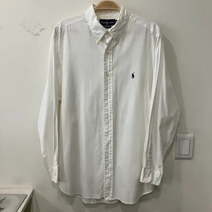 [BUNJANG] Polo White Shirt / 137 폴로 화이트 셔츠