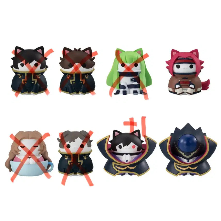 [BUNJANG] Code Geass Megahouse Figure Split Set / 코드기어스 코드기아스 메가캣 피규어 분철/소분