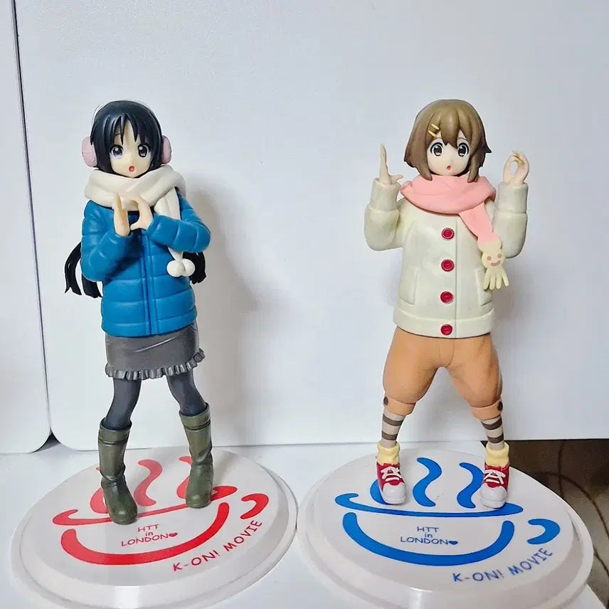 [BUNJANG] K-ON! DXF London Classic Anime Figure Mio &amp; Yui Bundle Set / 일괄) 케이온 DXF 런던 고전 미소녀 피규어 미오 유이