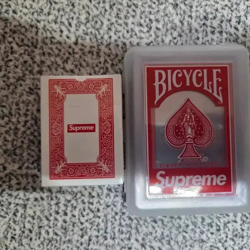 [BUNJANG] Supreme Bicycle Clear Playing Cards / 슈프림 바이시클 클리어 플레잉 카드 / 바이시클 미니 플레잉카드 일괄판매