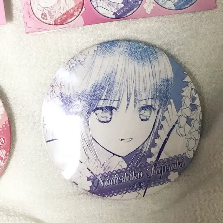 [BUNJANG] Shugo Chara! Original Art Matte Can Badge Set (Shu &amp; Lima) - Sealed / 캐캐체 원화 무광 캔뱃지 미개봉 새상품 일괄(시우, 리마)