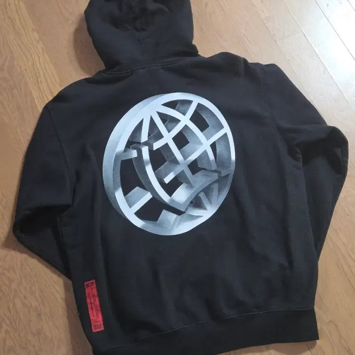 [BUNJANG] LMC 3D Logo Hoodie (Size L) / 엘엠씨 3D 로고 후드티 L