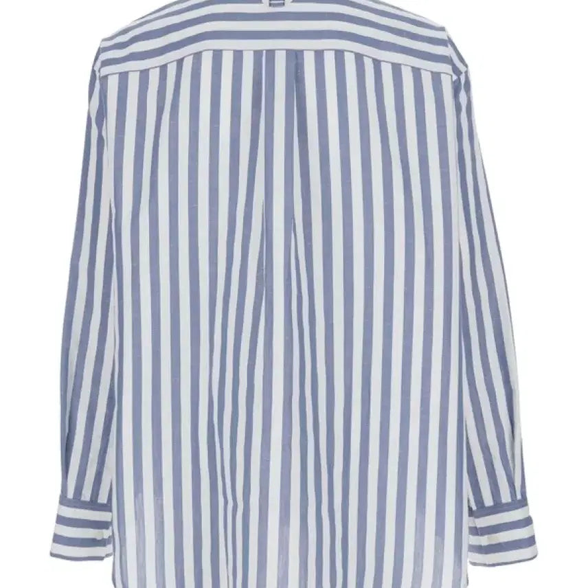 [BUNJANG] Jacquemus Le Bobie Shirt Blue &amp; White Stripe Cotton Blend Oversized / 자크뮈스 보이리에 셔츠 50 (새상품)