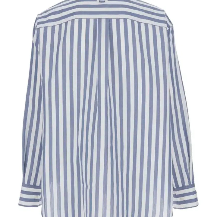 [BUNJANG] Jacquemus Le Bobie Shirt Blue &amp; White Stripe Cotton Blend Oversized / 자크뮈스 보이리에 셔츠 50 (새상품)