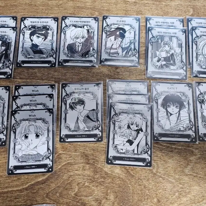 [BUNJANG] Clamp Exhibition Profile Card Bundle Set / 일괄판매)클램프전 프로필카드