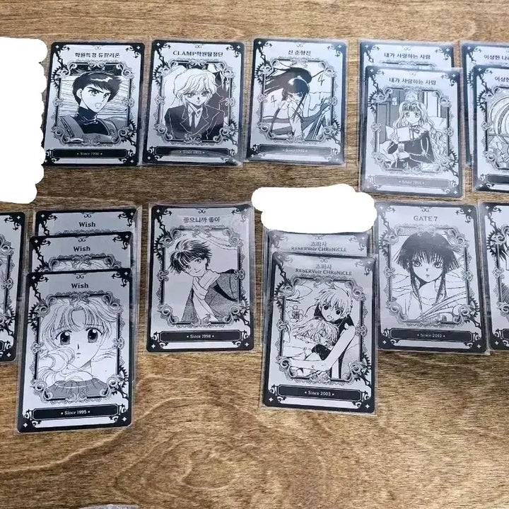 [BUNJANG] Clamp Exhibition Profile Card Bundle Set / 일괄판매)클램프전 프로필카드