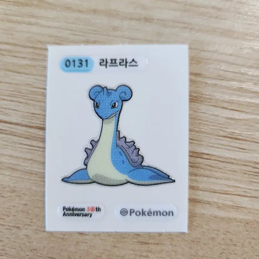 [BUNJANG] 30th Anniversary Fire, Zekrom, Thundurus, Lugia, etc. Collectible Stickers / 30주년 파이어, 자시안, 30주년 테오키스, 라프라스 등 띠부실