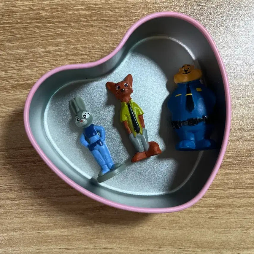[BUNJANG] Zootopia Mini Figure Nick &amp; Judy Set / 주토피아 미니 피규어 닉 주디 세트