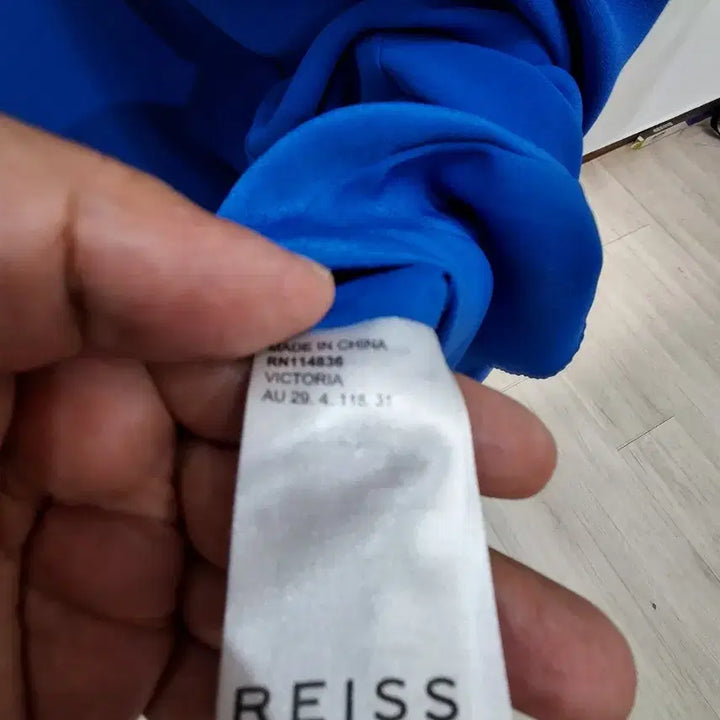 [SOLD OUT] 블루색 민소매 원피스