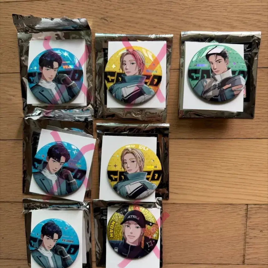 [BUNJANG] PLAVE Caligo Part 2 Badge Yejun Noah Hamin / 플레이브 칼리고 파트2 캔뱃지 예준 노아 하민