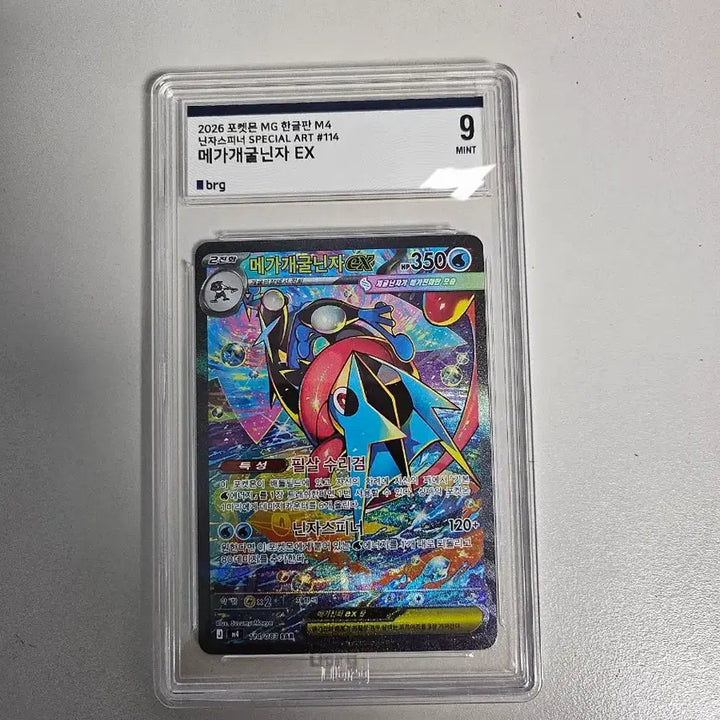 [BUNJANG] Arceus V Full Art &amp; Greninja EX 9 Graded / 아르세우스 V 특일과 메가개굴닌자 sar 입니다