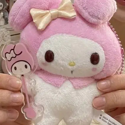 [BUNJANG] Sanrio x Fujiya My Melody Chocolate Plush Keychain / 산리오 후지야 초콜릿 마이멜로디 인형 키링
